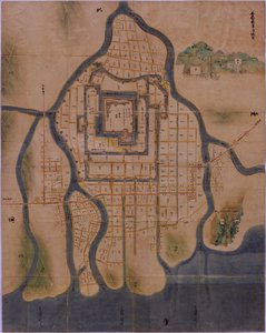 Città del Castello di Hiroshima 1644 da Unbekannt Unbekannt
